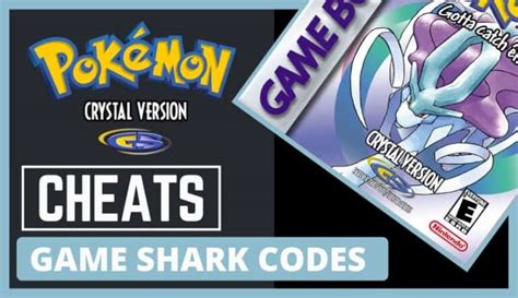 pokemon crystal cheats